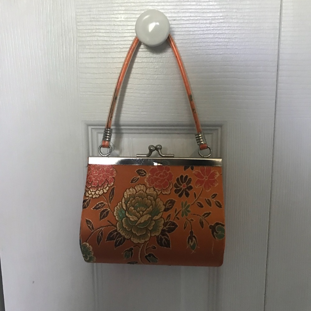 Orange Clutch From India